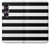 S1596 Black and White Striped Hülle Schutzhülle Taschen für Sony Xperia 1 VII