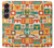 S1873 Western Pattern Hülle Schutzhülle Taschen für Sony Xperia 1 VII