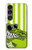 S2323 Funny Green Alligator Crocodile Hülle Schutzhülle Taschen für Sony Xperia 1 VII