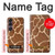S2326 Giraffe Skin Hülle Schutzhülle Taschen für Sony Xperia 1 VII