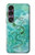 S2653 Dragon Green Turquoise Stone Graphic Hülle Schutzhülle Taschen für Sony Xperia 1 VII