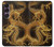 S2804 Chinese Gold Dragon Printed Hülle Schutzhülle Taschen für Sony Xperia 1 VII