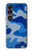S2958 Army Blue Camo Camouflage Hülle Schutzhülle Taschen für Sony Xperia 1 VII