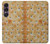 S2987 Cream Cracker Biscuits Hülle Schutzhülle Taschen für Sony Xperia 1 VII