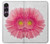 S3044 Vintage Pink Gerbera Daisy Hülle Schutzhülle Taschen für Sony Xperia 1 VII