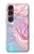 S3050 Vintage Pastel Flowers Hülle Schutzhülle Taschen für Sony Xperia 1 VII