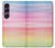 S3507 Colorful Rainbow Pastel Hülle Schutzhülle Taschen für Sony Xperia 1 VII