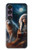 S3995 Grim Wolf Indian Girl Hülle Schutzhülle Taschen für Sony Xperia 1 VII