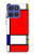 S0157 Composition Red Blue Yellow Hülle Schutzhülle Taschen für Motorola Moto G Stylus 5G (2025,2026), Edge 60 Stylus