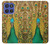 S0513 Peacock Hülle Schutzhülle Taschen für Motorola Moto G Stylus 5G (2025,2026), Edge 60 Stylus