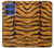 S0576 Tiger Skin Hülle Schutzhülle Taschen für Motorola Moto G Stylus 5G (2025), Edge 60 Stylus