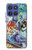 S0588 Wall Graffiti Hülle Schutzhülle Taschen für Motorola Moto G Stylus 5G (2025,2026), Edge 60 Stylus