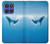 S0843 Blue Whale Hülle Schutzhülle Taschen für Motorola Moto G Stylus 5G (2025,2026), Edge 60 Stylus