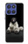 S0878 Black Bear Hülle Schutzhülle Taschen für Motorola Moto G Stylus 5G (2025,2026), Edge 60 Stylus