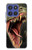 S0923 T-Rex Dinosaur Hülle Schutzhülle Taschen für Motorola Moto G Stylus 5G (2025,2026), Edge 60 Stylus