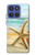 S1117 Starfish on the Beach Hülle Schutzhülle Taschen für Motorola Moto G Stylus 5G (2025), Edge 60 Stylus