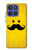 S1145 Yellow Mustache Sun Hülle Schutzhülle Taschen für Motorola Moto G Stylus 5G (2025), Edge 60 Stylus