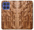 S1307 Fish Wood Carving Graphic Printed Hülle Schutzhülle Taschen für Motorola Moto G Stylus 5G (2025), Edge 60 Stylus