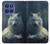 S1516 White Wolf Hülle Schutzhülle Taschen für Motorola Moto G Stylus 5G (2025,2026), Edge 60 Stylus