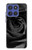 S1598 Black Rose Hülle Schutzhülle Taschen für Motorola Moto G Stylus 5G (2025,2026), Edge 60 Stylus