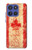 S1603 Canada Flag Old Vintage Hülle Schutzhülle Taschen für Motorola Moto G Stylus 5G (2025,2026), Edge 60 Stylus