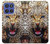 S1932 Blue Eyed Leopard Hülle Schutzhülle Taschen für Motorola Moto G Stylus 5G (2025), Edge 60 Stylus
