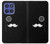 S1946 Sir Mustache Minimalism Hülle Schutzhülle Taschen für Motorola Moto G Stylus 5G (2025,2026), Edge 60 Stylus