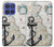 S1962 Nautical Chart Hülle Schutzhülle Taschen für Motorola Moto G Stylus 5G (2025,2026), Edge 60 Stylus