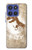 S2372 T-Rex Jurassic Fossil Hülle Schutzhülle Taschen für Motorola Moto G Stylus 5G (2025,2026), Edge 60 Stylus