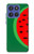 S2383 Watermelon Hülle Schutzhülle Taschen für Motorola Moto G Stylus 5G (2025,2026), Edge 60 Stylus