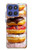 S2431 Fancy Sweet Donuts Hülle Schutzhülle Taschen für Motorola Moto G Stylus 5G (2025,2026), Edge 60 Stylus