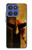 S2439 Warrior Spartan Helmet Hülle Schutzhülle Taschen für Motorola Moto G Stylus 5G (2025,2026), Edge 60 Stylus