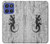 S2446 Gecko Wood Graphic Printed Hülle Schutzhülle Taschen für Motorola Moto G Stylus 5G (2025,2026), Edge 60 Stylus