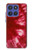 S2480 Tie Dye Red Hülle Schutzhülle Taschen für Motorola Moto G Stylus 5G (2025,2026), Edge 60 Stylus