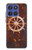 S2766 Ship Wheel Rusty Texture Hülle Schutzhülle Taschen für Motorola Moto G Stylus 5G (2025,2026), Edge 60 Stylus