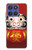 S2839 Japan Daruma Doll Hülle Schutzhülle Taschen für Motorola Moto G Stylus 5G (2025,2026), Edge 60 Stylus
