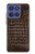 S2850 Brown Skin Alligator Graphic Printed Hülle Schutzhülle Taschen für Motorola Moto G Stylus 5G (2025,2026), Edge 60 Stylus