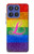 S2900 Rainbow LGBT Lesbian Pride Flag Hülle Schutzhülle Taschen für Motorola Moto G Stylus 5G (2025,2026), Edge 60 Stylus
