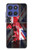 S2936 UK British Flag Map Hülle Schutzhülle Taschen für Motorola Moto G Stylus 5G (2025,2026), Edge 60 Stylus