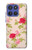 S3037 Pretty Rose Cottage Flora Hülle Schutzhülle Taschen für Motorola Moto G Stylus 5G (2025,2026), Edge 60 Stylus