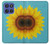 S3039 Vintage Sunflower Blue Hülle Schutzhülle Taschen für Motorola Moto G Stylus 5G (2025,2026), Edge 60 Stylus