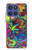 S3255 Colorful Art Pattern Hülle Schutzhülle Taschen für Motorola Moto G Stylus 5G (2025,2026), Edge 60 Stylus