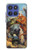 S3331 Peter Paul Rubens Tiger und Lowenjagd Hülle Schutzhülle Taschen für Motorola Moto G Stylus 5G (2025,2026), Edge 60 Stylus