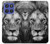 S3372 Lion Face Hülle Schutzhülle Taschen für Motorola Moto G Stylus 5G (2025,2026), Edge 60 Stylus