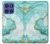 S3399 Green Marble Graphic Print Hülle Schutzhülle Taschen für Motorola Moto G Stylus 5G (2025,2026), Edge 60 Stylus