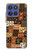 S3460 Mali Art Pattern Hülle Schutzhülle Taschen für Motorola Moto G Stylus 5G (2025,2026), Edge 60 Stylus