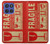 S3552 Vintage Fragile Label Art Hülle Schutzhülle Taschen für Motorola Moto G Stylus 5G (2025,2026), Edge 60 Stylus