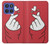 S3701 Mini Heart Love Sign Hülle Schutzhülle Taschen für Motorola Moto G Stylus 5G (2025,2026), Edge 60 Stylus