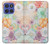 S3705 Pastel Floral Flower Hülle Schutzhülle Taschen für Motorola Moto G Stylus 5G (2025), Edge 60 Stylus