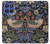 S3791 William Morris Strawberry Thief Fabric Hülle Schutzhülle Taschen für Motorola Moto G Stylus 5G (2025,2026), Edge 60 Stylus